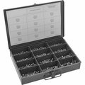 Bsc Preferred 410 Stainless Steel Drilling Screw Assortment for Metal with 525 Pieces 91690A600